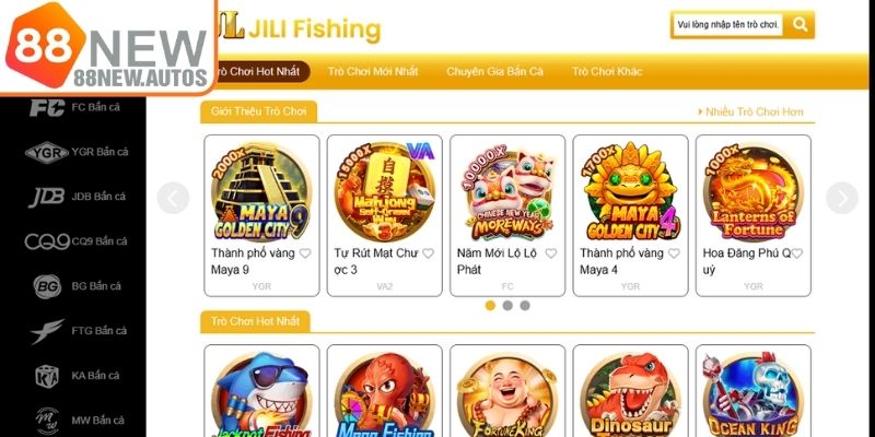 Sơ lược về sảnh bắn cá 88NEW