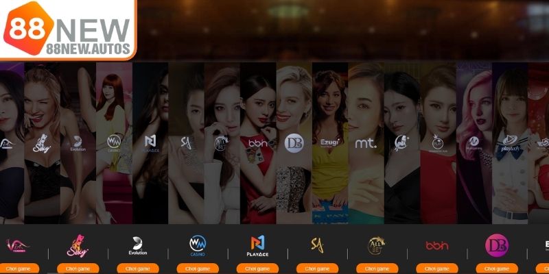 Tổng quát về sảnh Casino 88NEW