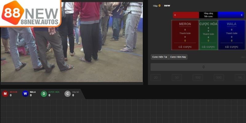 Các kèo cược đá gà 88NEW hấp dẫn